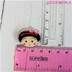 Крабики для волос детские 6 шт 2,5 см КР27 тип 1