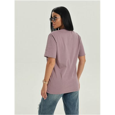 Футболка "Девяносто" пудра женская