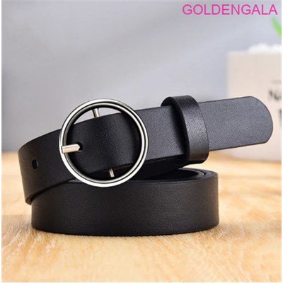 Ремень женский из мягкой экокожи 2,8х118 см Р14