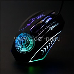 Мышь проводная Smartbuy RUSH Mission игровая (черная)