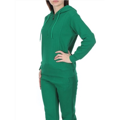 NOH109 GREEN Костюм спортивный женский (хлопок 90%, полиэстер 10%)