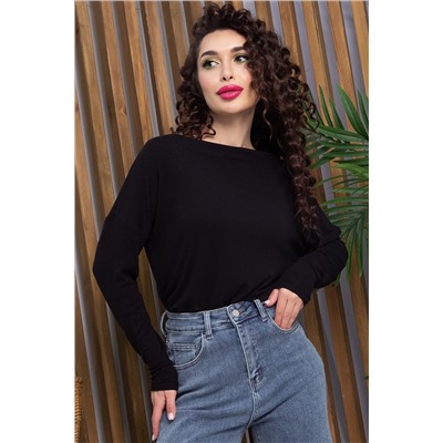 Блуза Грей (черная) Б13046-44М