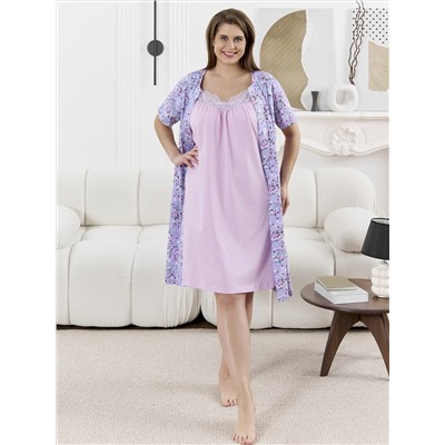 Женский халат Забвение-2 Х-773 / сиреневый