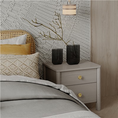 Ваза Florenty, 23,5 см, серая