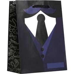 Сумка подарочная "Костюм" 12*15*5,5