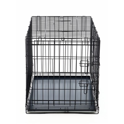 Клетка для собак №4 с поддоном, складная, 94 х 64 х 72 см