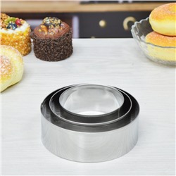 Форма для салата "Кольцо" 3шт (12*4см, 10*4см, 8*4см)