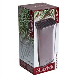 Подставка для ножей из нержавеющей стали 23,5×10×10 см AK-224ST