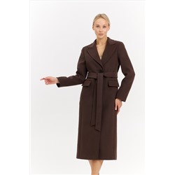 Пальто женское демисезонное 27210 (шоколад)