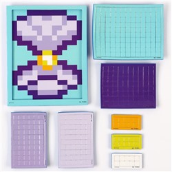 Мозаика 3 в 1 «Принцессы», аквамозаика, термомозаика и мозаика из EVA, 4+