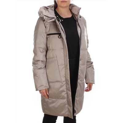 S21122 BEIGE Куртка зимняя женская облегченная Y SILK TREE (150 гр. холлофайбер)