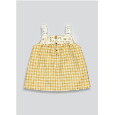 Girls Gingham Vest (9mths-6yrs)