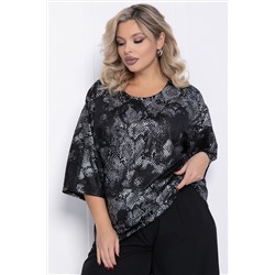 Блуза Австрия (черная) Б12365-27