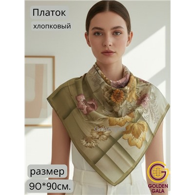 Платок женский из хлопка премиум Артикул: СУ2504/3