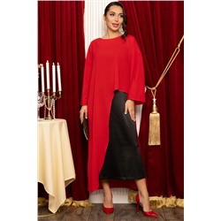 Блуза Лестия (красная) Б14714-16М