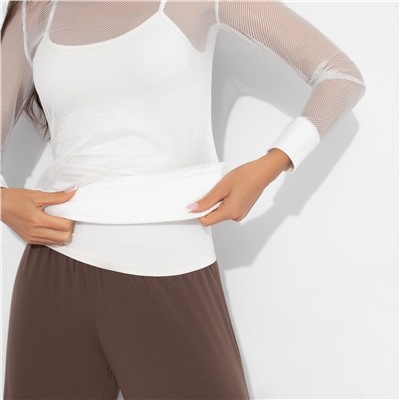 Лонгслив полупрозрачный, Секретное оружие гардероба