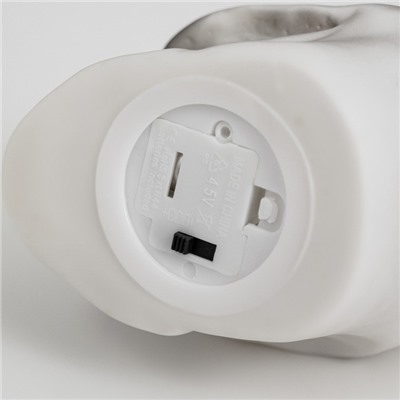 Фигурка светящаяся RISALUX «Череп», LED-ночник, 2 Вт, LR44 5×7.5×7 см