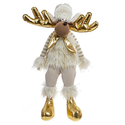 GAEM Игрушка набивная "Олень", L34 W13 H58/35 см