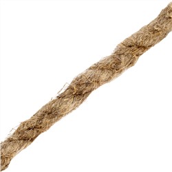 Веревка льнопеньковая, D 10 мм, L 6 м, крученая Сибртех