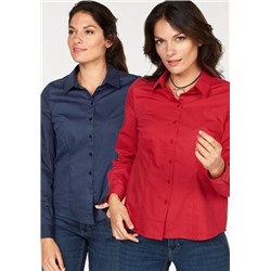 Klassische Bluse Размер 36(на наш 42/44), Производитель Flashlights, Цвет rot marine