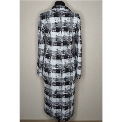 Платье Bazalini 4501 черно-белый