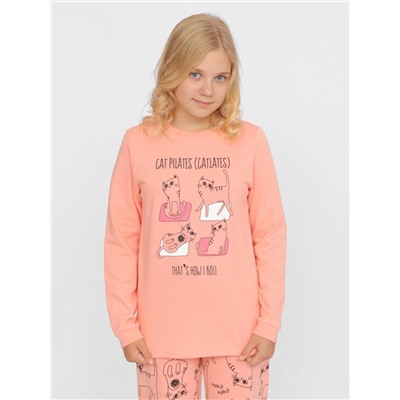 Пижама для девочки Cherubino CSJG 50105-28 Коралловый Baby Boom