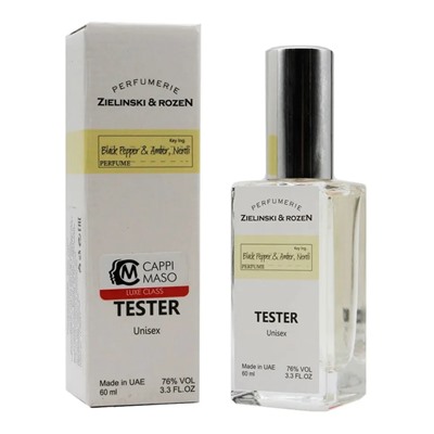 Tester EU Z & R Black Pepper & Amber, Neroli edp unisex 60 ml