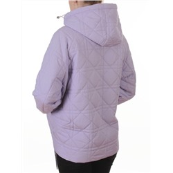 8061 LILAC Куртка стеганная демисезонная женская (100 гр. холлофайбер)