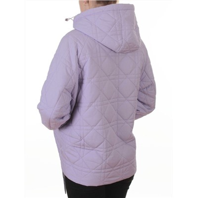8061 LILAC Куртка стеганная демисезонная женская (100 гр. холлофайбер)