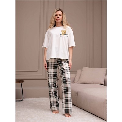 Женский костюм Мишель-4 КЖ-129 / зелёный