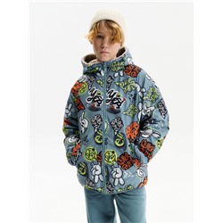 Двусторонняя ветровка для мальчиков