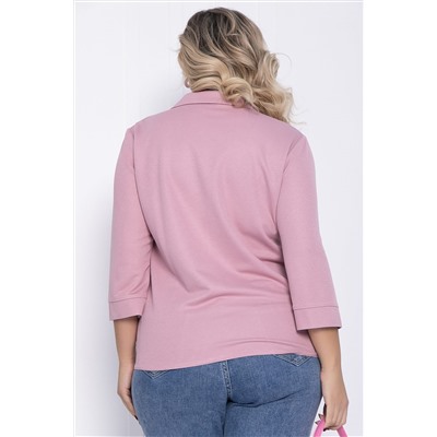 Блуза Монокини (пыльно-розовая) Б12357-18