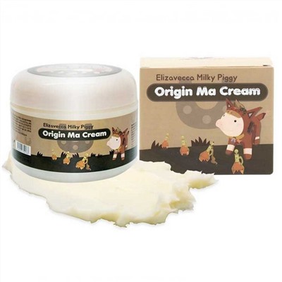 Elizavecca Крем для лица с лошадиным жиром / Milky Piggy Origin Ma Cream, 100 мл