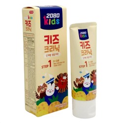 Dental Clinic 2080 Зубная паста для детей без фтора / Kids Clinic 1 Step Toothpaste Pineapple Scent (0-2 лет), 80 г