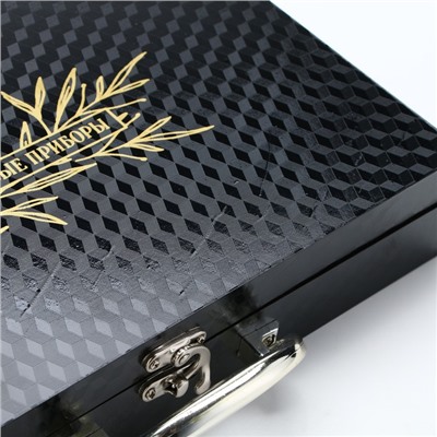 УЦЕНКА Столовые приборы из нержавеющей стали, 12 предметов, золотой