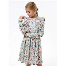 Детское платье "Красотка" / Цветы на ментоле