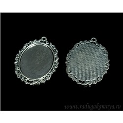 Основа для кулона 40*55мм.