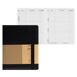 Дневник школьный для 1-11 классов Black, твёрдая обложка, искусственная кожа, с поролоном, ляссе, 80 г/м²