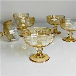 588-614 Набор из 6 креманок 230мл в под.уп.(х4)Стекло