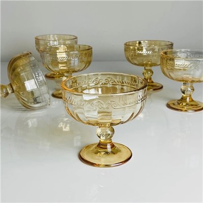 588-614 Набор из 6 креманок 230мл в под.уп.(х4)Стекло