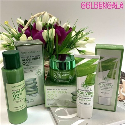 Набор косметики для лица и тела с алоэ BIOAQUA