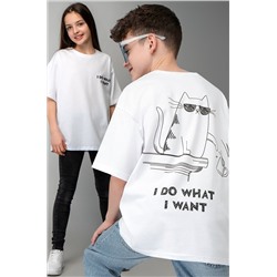 Детская футболка оверсайз Happyfox