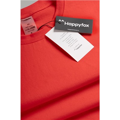 Женская футболка оверсайз Happyfox