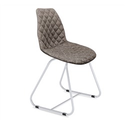 Стул SHT-ST29-C12/S38 на металлическом каркасе
                        коричневый сахар / хром лак