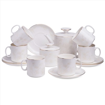 ЧАЙНЫЙ СЕРВИЗ LEFARD "МЕДИССОН" НА 6 ПЕР. 14 ПР