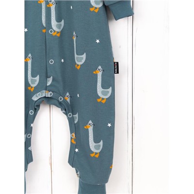 Комбинезон на стопе Baby Boom К390/1-И я730 Гуси