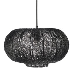 Светильник подвесной Vinger, Ø20х37 см, черный