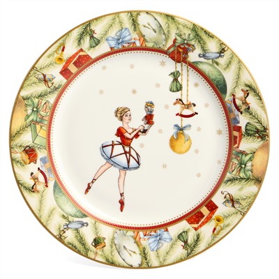 ТАРЕЛКА ЗАКУСОЧНАЯ LEFARD "ЩЕЛКУНЧИК" 20,5 СМ (КОР=18ШТ.)