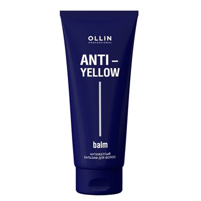Антижелтый бальзам для волос Anti-yellow, Ollin, 250 мл