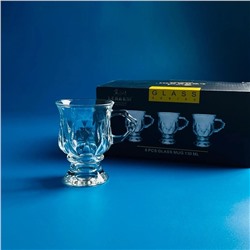 588-623 Набор из 6 стаканов 130мл в под.уп.(х12)Стекло